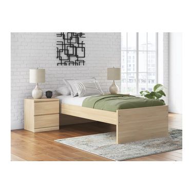 Onita Youth Platform Bedroom Set In Natural