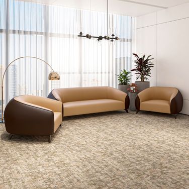 Opula Living Room Set In Brown