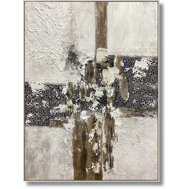 Organic Textured Urban Crossroads Canvas Wall Art In Multi