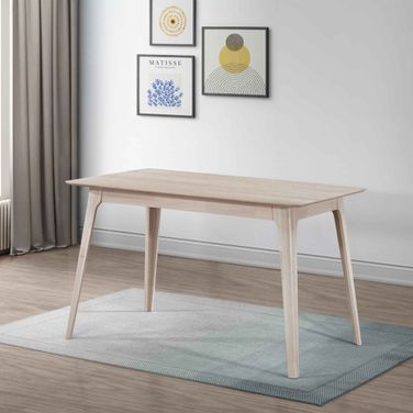 Oscar Counter Height Table In White Ash