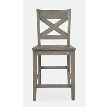 Outer Banks X-Back Stool Set of 2 In Driftwood