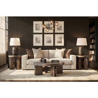 Outline Occasional Table Set In Brown
