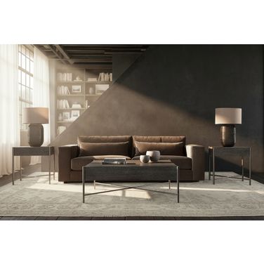 Outline Occasional Table Set In Charcoal