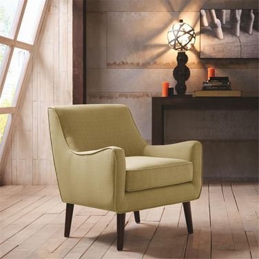 Oxford Mid-Century Accent Chair In Green