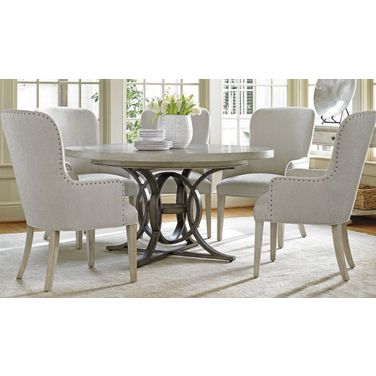 Oyster Bay Calerton Extendable Round Dining Room Set