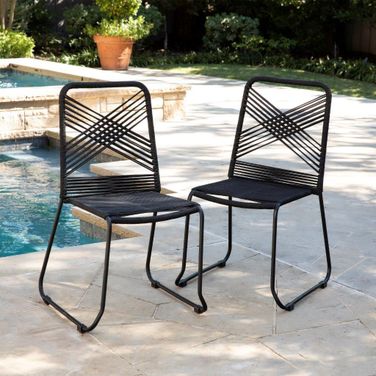 Padko Outdoor Rope Chairs Set of 2
