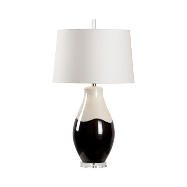 Palazzo Lamp In White and Cream