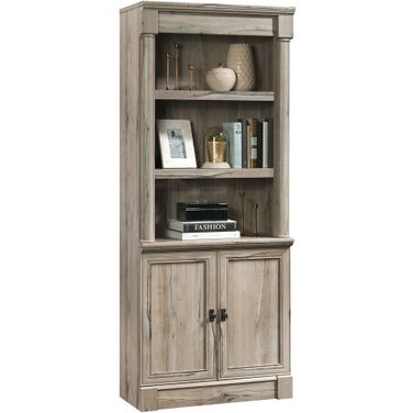 Palladia Library With Doors In Split Oak