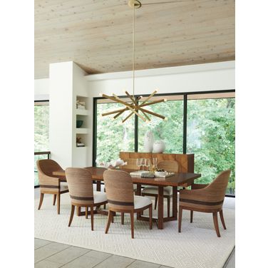 Palm Sonoran Extendable Double Pedestal Dining Room Set