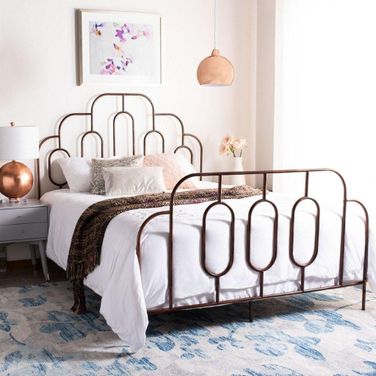 Paloma Antique Bronze Youth Metal Bedroom Set