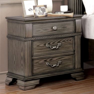 Pamphilos Night Stand In Gray