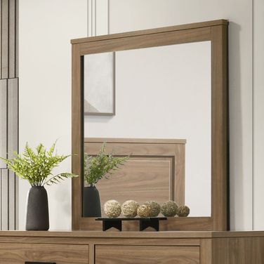 Panelli Mirror In Walnut