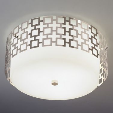 Parker Flush Mount In Nickel