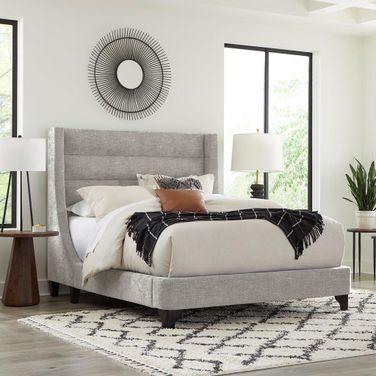 Parker Living Sleep Jacob Luxe Light Grey King Bed
