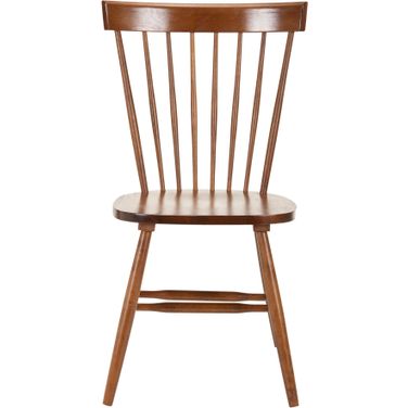 Parker Natural 17 Inch Spindle Dining Chair Set of 2