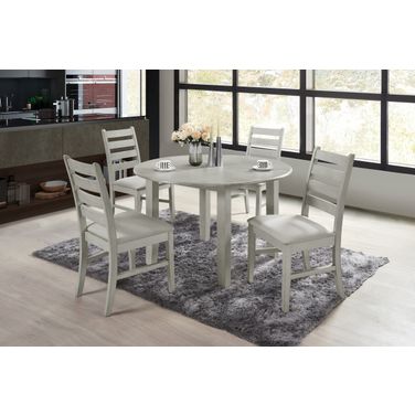 Pascal 47 Inch Dining Room Set In Driftwood