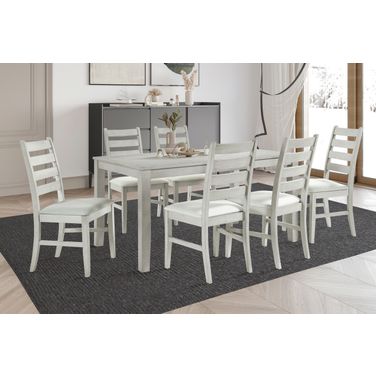 Pascal 59 Inch Dining Room Set In Driftwood
