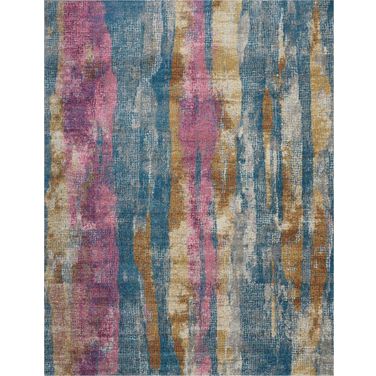 Passion Grey and Multicolor 8' x 10' Area Rug