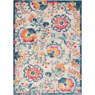 Passion Ivory 5'3" x 7'3" Area Rug