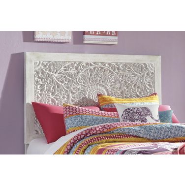 Paxberry Whitewash Full Panel Headboard Only