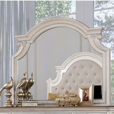 Pembroke Mirror In White Wash
