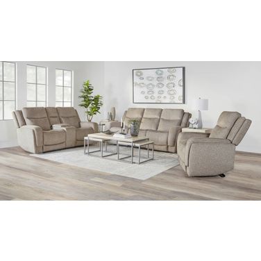 Penfield Power Zero G Living Room Set with Heat, Massage and Speaker In Frappe