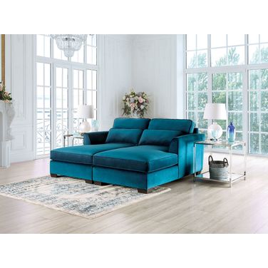 Peregrine Sectional In Teal