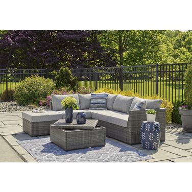 Petal Road Gray Outdoor Set