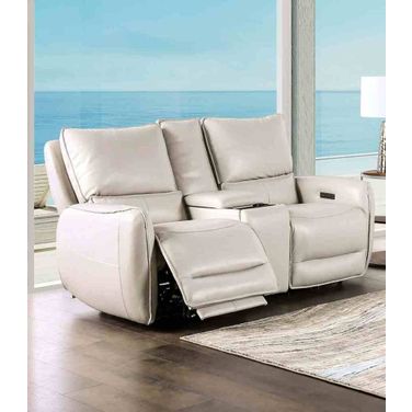Phineas Power Loveseat In Beige