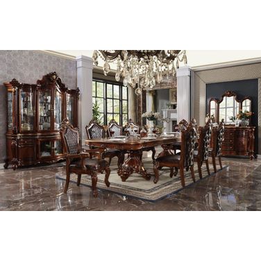 Picardy Rectangular Dining Room Set (Honey Oak)