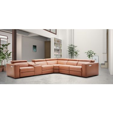 Picasso Motion Sectional in Caramel