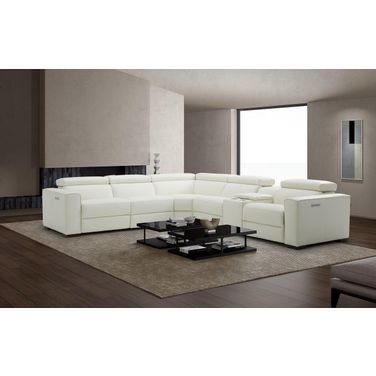 Picasso Motion Sectional in White