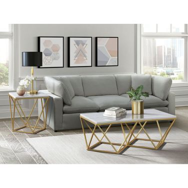 Picket House Furnishings Conner Occasional Table Set In Gold