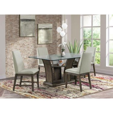 Picket House Furnishings Simms Dining Side Chair Set of 2 in Grey