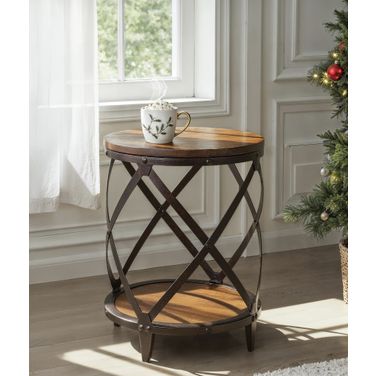 Pinebrook Round Accent Table