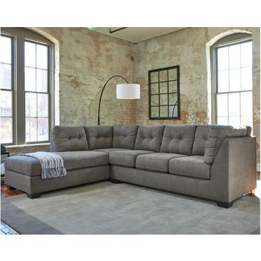 Pitkin 2-Piece Sectional with Chaise In Slate