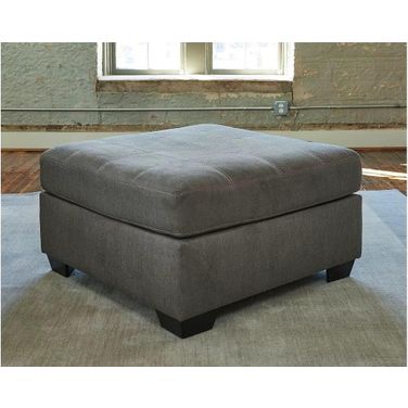 Pitkin Slate Oversized Accent Ottoman