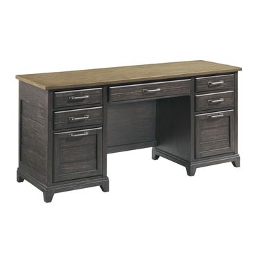 Plank Road Farmstead Executive Credenza In Black