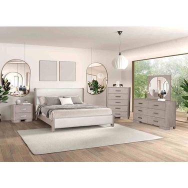 Pocatello Bedroom Set In White Oak