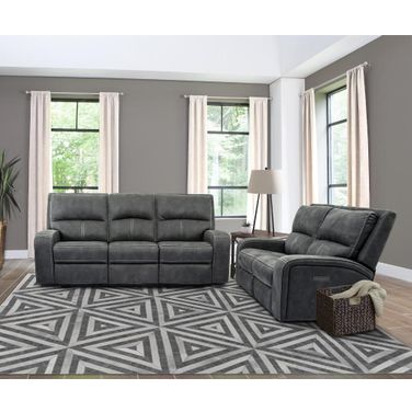 Polaris Slate Power Reclining Living Room Set