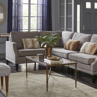 Porter Rectangle Coffee Table In Bronze