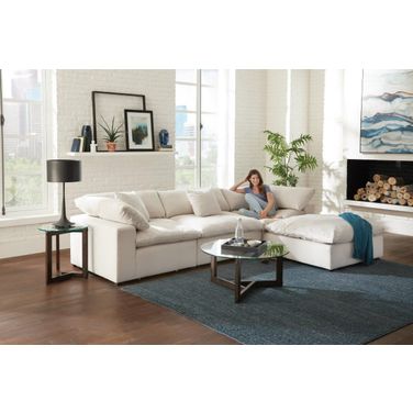 Posh Porcelain Modular Sectional