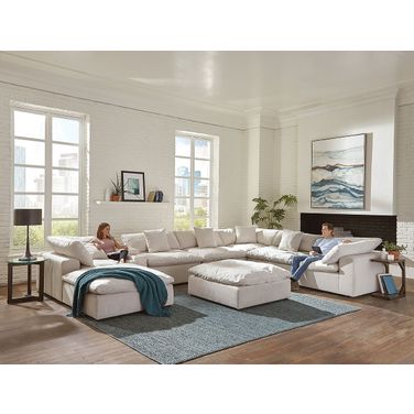 Posh Porcelain Modular Sectional