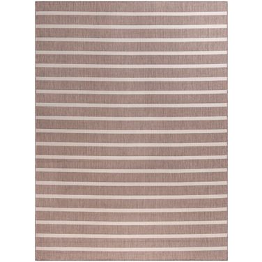 Positano Modern 10' x 14' Rug In Natural and Ivory