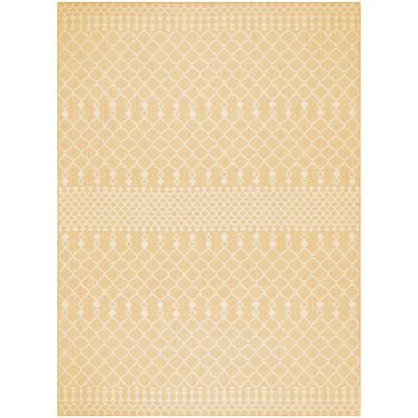 Positano Modern 10' x 14' Rug In Yellow