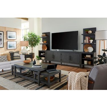 Preston Urbane Grey Nesting Occasional Table Set