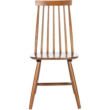 Priam Dining Chair Set of 2 in Walnut