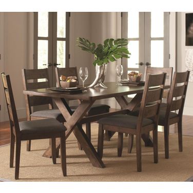 Alston Rectangular Dining Room Set In Nutmeg