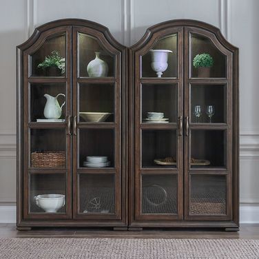 Provence Park 2 Piece Bunching Cabinet Set In Chateau Brown