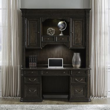 Provence Park Jr Executive Credenza Hutch In Chateau